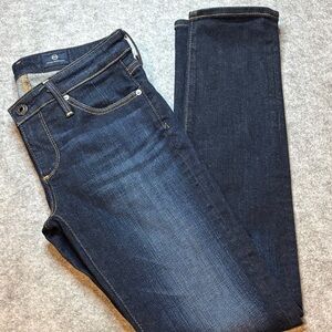 AG The Stilt Cigarette 25R Dark Wash 💙